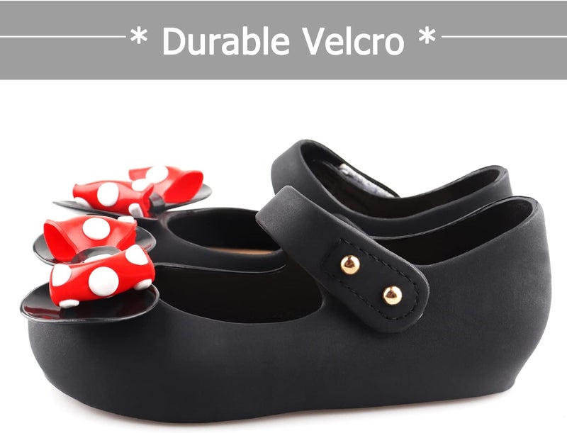 Amtido Mary Jane Dance Party Cosplay Shoes Girls Sweet Dot Bow Princess Birthday Sandals for Little Girls - Image 2